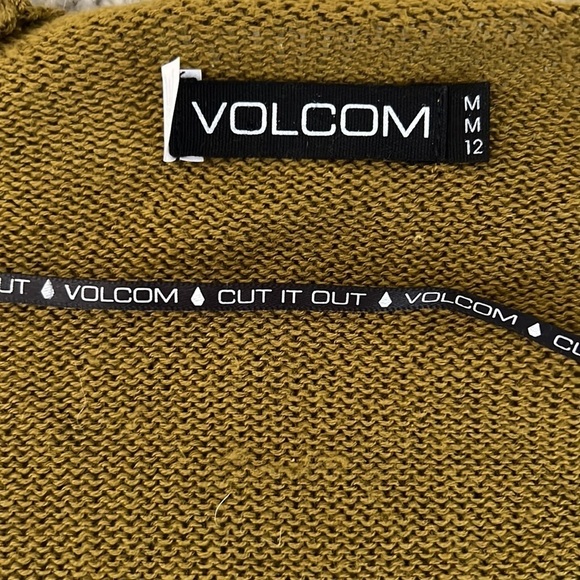 Volcom Cardigan button up sweater size medium - Picture 7 of 8